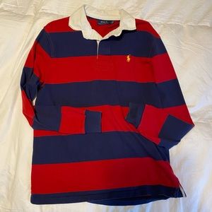 Medium Polo Long Sleeve Collard Shirt
